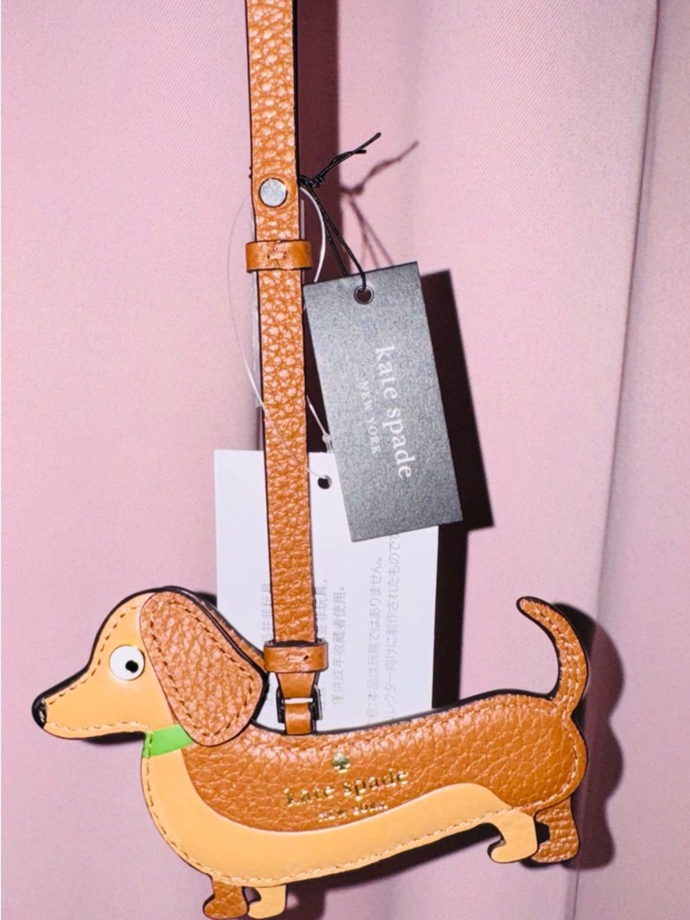 🐶 Kate Spade Dachshund Bag Charm – Certified Purse Bestie 💅✨ - Picture 3 of 8